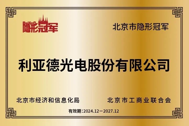 2024北京市“隐形冠军”企业
